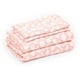 thumbnail image 3 of Juego de sábanas matrimonial Blancos Azteca microfibra tacto algodón Munich Rosa, 3 of 5