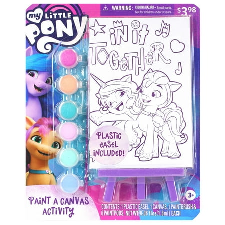 My Little Pony Easter Paint a Canvas