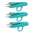 thumbnail image 3 of 3 Sets Mini Trimming Nippers Lightweight Yarn Thread Cutter  DIY Supplies Sewing Scissors Simple Operation Embroidery Shears Suitable For Stitch, 3 of 8