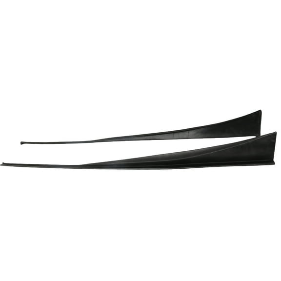 Ikon Motorsports Side Skirt Fits 14-20 Lexus IS250 IS350 ISF IKON Style Black PU