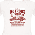 thumbnail image 4 of Inktastic Hot Rods Race Classic Boys Long Sleeve Baby Bodysuit, 4 of 5