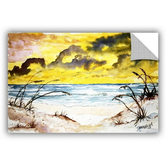ArtAppealz Derek Mccrea "Beach Sand Dunes" Removable Wall Art