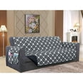 thumbnail image 3 of Elegant Comfort  Reversible Bloomingdale Pattern Quilted Sofa Furniture Protector, 3 of 5