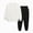 R222-White, variant on NOLDARES 2pcs Toddler Baby Boy Fall Winter Clothes Print Long Sleeve Sweatshirt Tops Casual Pants Set Little Kids Outfits Clothing(Dark Gray,12-16 Y)