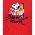 thumbnail image 3 of Peanuts - New York Snoopy - Men's Short Sleeve Graphic T-Shirt, 3 of 6