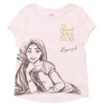 thumbnail image 4 of Disney Princess Rapunzel Tiana Cinderella Little Girls 3 Pack T-Shirts Little Kid to Big, 4 of 5