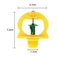 thumbnail image 2 of Thread Rotary Mini Nozzle Garden Flower Bed Irrigation Refraction Sprinkler, 2 of 8