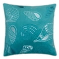 thumbnail image 4 of Furniture of America Paloma Fabric 20-Inch Throw Pillow in Teal Blue (Set of 2), 4 of 4