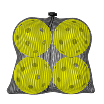 Pro Indoor Pickleballs USA Pickleball Approved Official 26 Hole Balls Free Mesh Bag