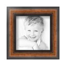 thumbnail image 2 of ArtToFrames 5" x 5" Mocha Ridge Walnut Accents Picture Frame, 5x5 inch Brown Wood Poster Frame (WOM-5273),  Pack, 2 of 7