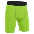 thumbnail image 5 of SAWOBUUN Men's Compression Shorts High Elasticity Athletic Base Layer Tights Quick Dry Breathable Workout Leggings, 5 of 6
