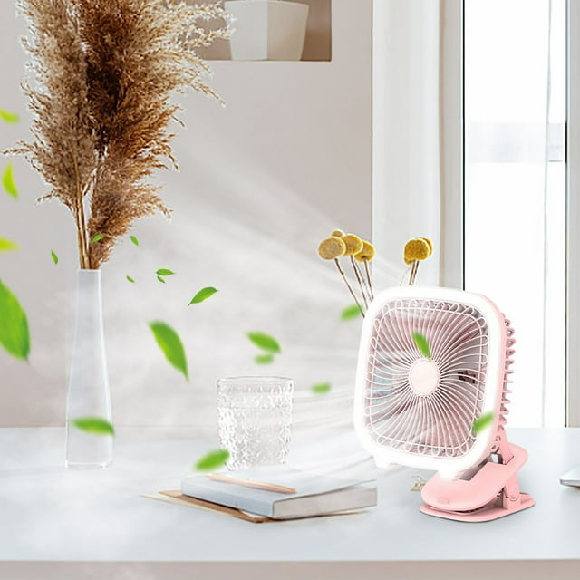 Up to 65% off Small Fan Clip Fan Household Portable Hand-held Electric Fan Small