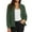 Blackish Green #728, variant on Bovemsi Bomber Jackets for Women Jacket Casual Coat Zip Up Outerwear Windbreaker With Pockets Light Jackets