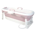 thumbnail image 1 of Tina Plegable Para Niños y Adultos Mediana Mima2 Spa En Casa Color Rosa, 1 of 5
