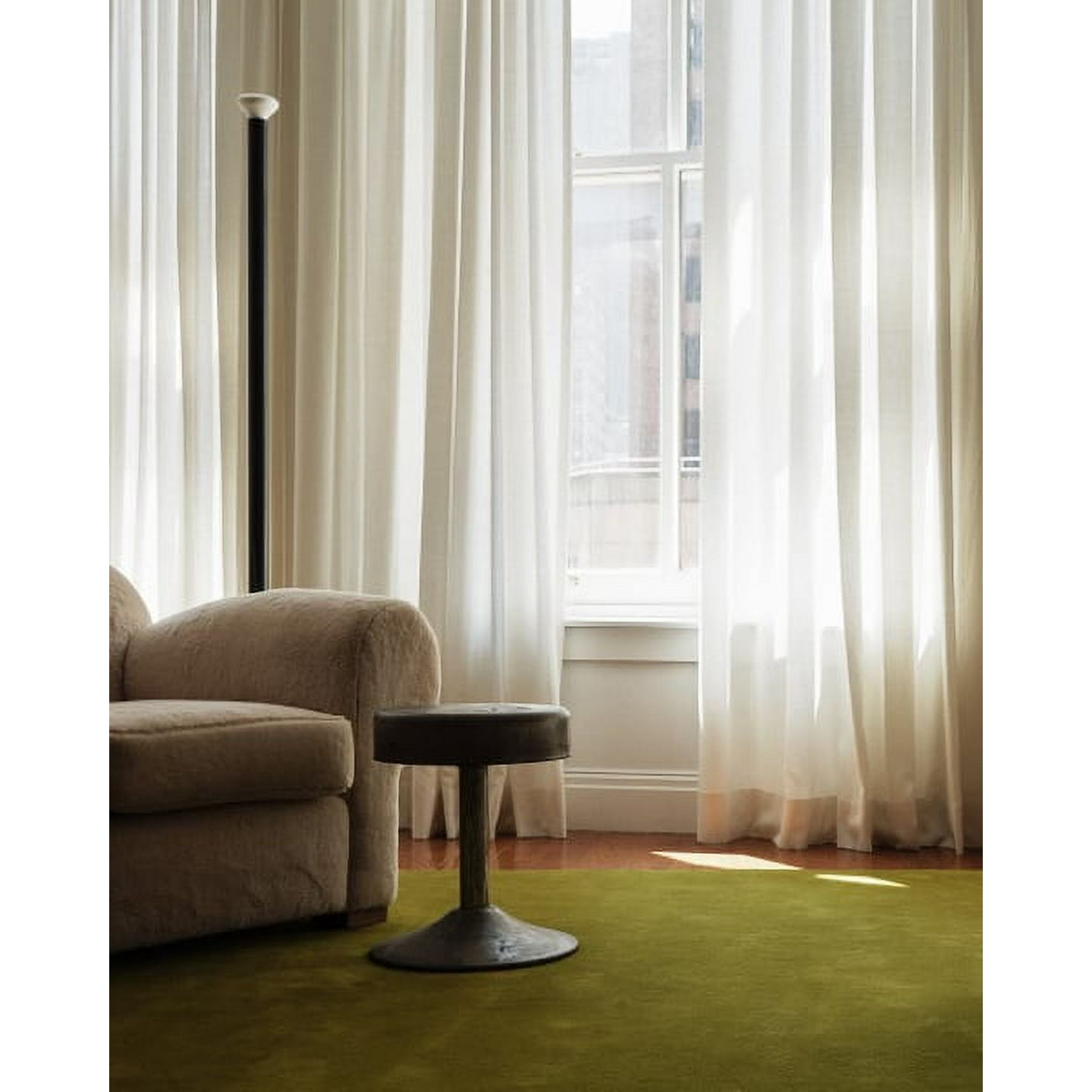 Mahi Rug Grand Milano Green New Zealand Wool Plain Hand-Tuffted Carpets Area Rugs for Living Room, Bedroom, Any Room and Hallway (10X14 ft)