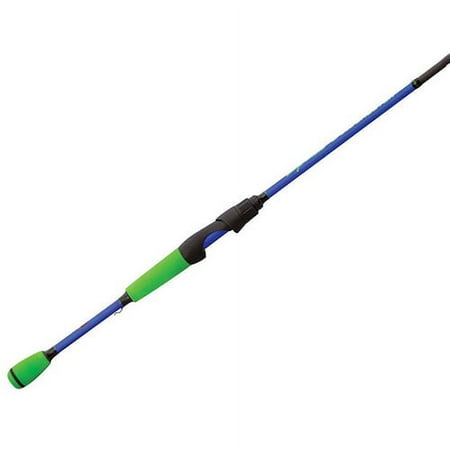 Lew s Wally Marshall Speed Shooter Spinning Fishing Rod 6-Foot 6-Inch 1-Piece Rod Medium-Light Power Black/Green