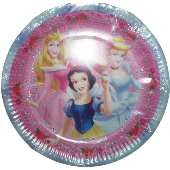 Disney Princess Paper Party Plates (Pack of 10)