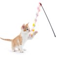 thumbnail image 4 of Cat Wand Toys, Interactive Durable Cat Teaser Wand Promote Exercise Improve Coordination  for Small Cats Orange,Blue,, 4 of 8