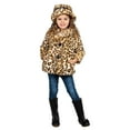 thumbnail image 1 of Widgeon Girls' Jacket Button Front Faux Fur Coat Outfit, 1 of 5