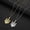 Gold, variant on Ukraine Symbols Stainless Steel Pendant Charm  Jewelry