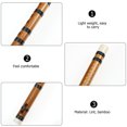 thumbnail image 2 of 1Ensemble Flûte en Bambou Style Chinois Flûte D'Introduction Débutant (D Key), 2 of 5