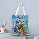 thumbnail image 2 of RoboGobo Bolso de tela con estampado de lienzo para mujer, bolsa de compras reutilizable y estética, con cremallera interior, regalo para mujer,38*45cm., 2 of 6