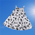 thumbnail image 4 of Antinious Little Girls Summer Dress,Toddler Girl Casual Dress,1-12 Years Children's Dress Summer Girls Dress Big Children Princess Floral Slip Dress Nightdress,White,12 Months, 4 of 5