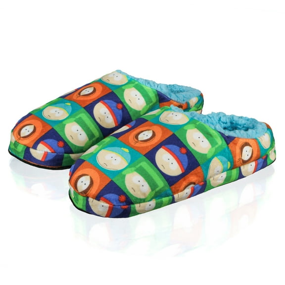 South Park Slippers Character Box Design Adult Scuff Slide Slipper Socks 1 Pair