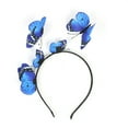 thumbnail image 5 of Outfmvch Hair Ties Hair Accessories Hair Accessories for Women Hair Bows for Women Butterfly Fascinators Headclip Headband for Tea Party Blue One Size, 5 of 7