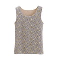 thumbnail image 6 of Liweisiy Women's Vintage Tank Tops Floral Sleeveless Crewneck Loose Fit Shirts Summer Casual Layering Tops Gray-3 2XL, 6 of 6