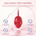 thumbnail image 3 of Music Lollipops Watermelon Audio Sucker Fat-Free Individually Wrapped 0.42oz, 3 of 7