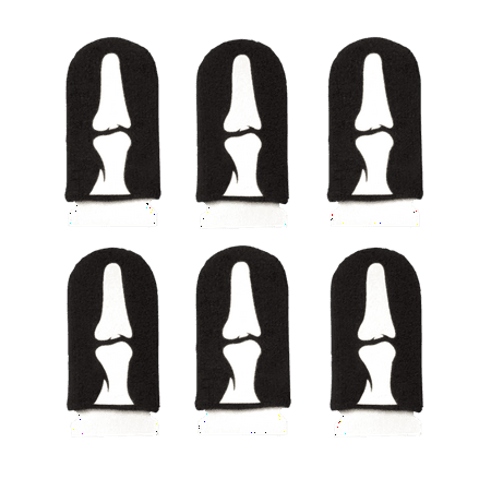 6 Pack Mobile Gaming Corps ClawSocks Phone Gaming Finger Sleeves – Skeletal