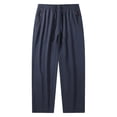 thumbnail image 2 of Dolkfu Men Pants Gym Athletic Sweatpants Running Drawstring Quick Dry Trousers for Man 4X, 2 of 7