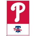 thumbnail image 4 of MLB Philadelphia Phillies - Logo 22 Wall Poster with Push Pins, 14.725" x 22.375", 4 of 5