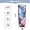 thumbnail image 2 of Butterflies Flowers Vases for Flowers Modern Decorative Vase Home Decor for Bedroom Kitchen Living Room Centerpieces, 2 of 5
