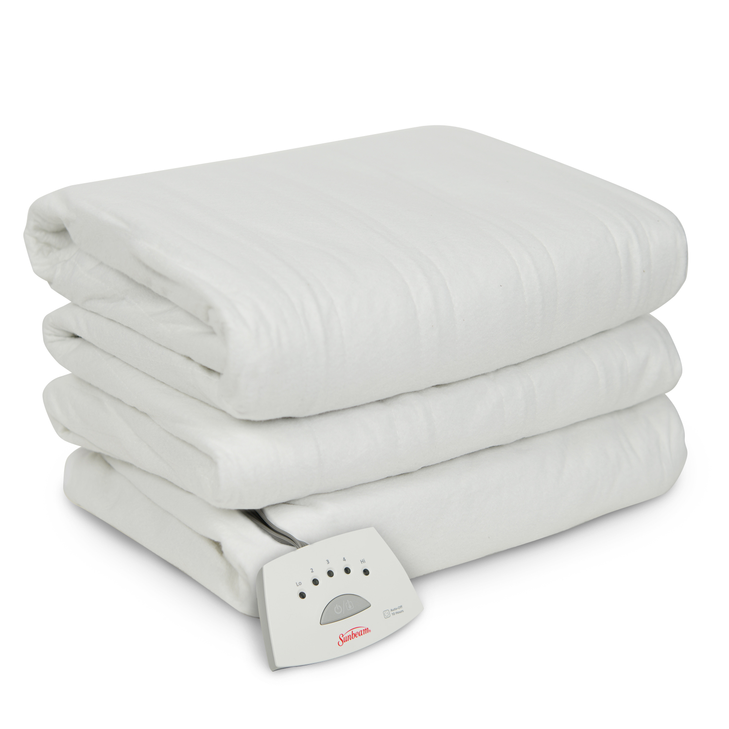 Sunbeam White Heated Mattress.