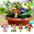 thumbnail image 2 of JoyMoreHome Plastic Mushroom Statue Garden Pot Decoration Mushroom Figurine Indoor and Outdoor Flowerpot Decoration Lawn Tree Ornaments Accessories, 2 of 9