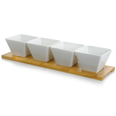Elama Stoneware Appetizer Serving Set 5 Pieces (93696459M)