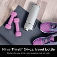 thumbnail image 2 of Botella de agua Ninja Thirsti DW2401WH 700 ml Acero Inoxidable, 2 of 9