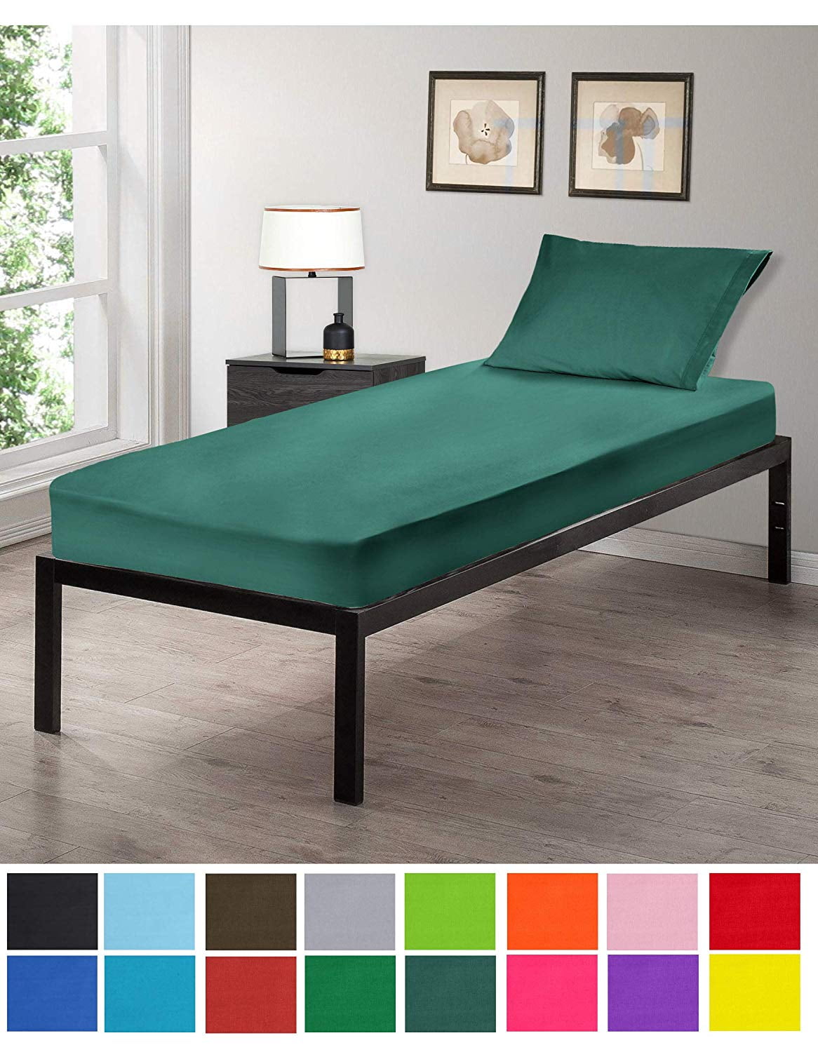 Gilbins 30" x 75" Cot Size 2Piece Bed Sheet Set, Made of Ultra Soft