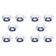 thumbnail image 1 of 10X Boîtier de Protection de 22 Mm Transparent pour Interrupteur à Bouton-Poussoir Rond, 1 of 6