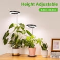thumbnail image 2 of Plant Grow Light Full Spectrum Plant Light for Indoor Plants Brightness Adjustable LED Growing Lamp with Auto On/Off Timer H/H/H Height Adjustable Ideal for Tall Plants of, 2 of 7
