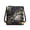 Black Gold Marble, variant on Halloween Pumpkins Ghosts Shoulder Handbag Women's Crossbody Purse Large Sling Bag Leather Tote Hand Bags Travel Messenger Bag for Women Ladies Satchel Bags with Zipper