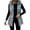 Dark Gray#, variant on cocolona Puffer Long Vest for Women Quilted Warm Winter Sleeveless Coat Zipper Hooded Stand Collar Jacket with Pockets