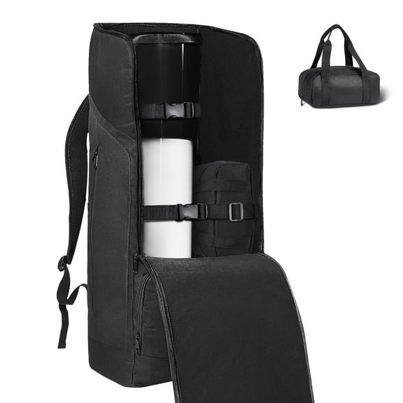 KFFKFF Telescope Bag, 29.9", Secure Telescope Transport Backpack with Straps, Compartments and Comfortable Shoulder Pads, Impact-Resistant Telescope Holder for Optical Tube