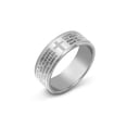 thumbnail image 1 of Anillo Vintage para hombre, para viajar, senderismo, fiesta portátil, banquete, boda, anillos de acero inoxidable, joyería para decoración de Ropa, zapatos y accesorios Miscelánea Plata siete Sonducket AP014448-01, 1 of 6