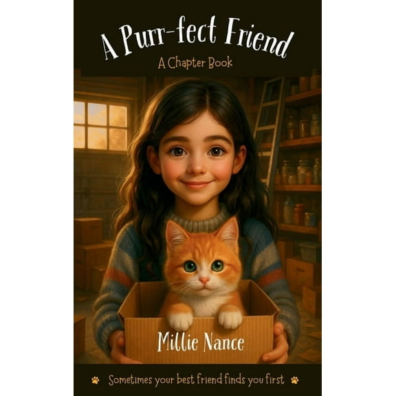 A Purr-fect Friend: A Chapter Book, (Hardcover)