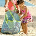 thumbnail image 3 of Organisateur de Rangement pour Textiles de Maison pour Usage Extérieur / Sac à Jouets de Plage en Polyester Durable avec Grande Capacité / Grand Sac pour Jouets Serviettes Équipement de Plage et Accessoires de Piscine, 3 of 4