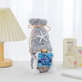 thumbnail image 4 of DefiDgd Ocean Style Gnome Fabric Decor,Knitted Faceless Plush Gnome Figurine Tabletop Shelf Ornament for Summer Home Living Room Beach Theme Party Holiday Decoration(B), 4 of 6