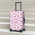 thumbnail image 6 of Yiaed Pink bows Print Travel Luggage Cover Suitcase Protector Covers Elastic Luggage Anti-scratch(No luggage included）-Large, 6 of 7